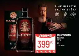 Globus Jägermeister Manifest nabídka