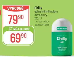 Globus Chilly Gel na intimní hygienu nabídka