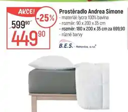 Globus Prostěradlo Andrea Simone nabídka
