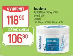 Globus Indulona hydratační tělový krém nabídka