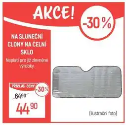 Globus Sluneční clony na čelní sklo nabídka