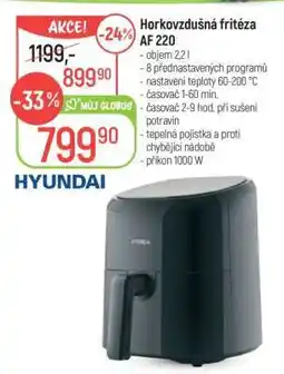 Globus Horkovzdušná fritéza AF 220 nabídka