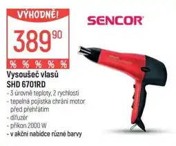 Globus Vysoušeč vlasů SHD 6701RD nabídka