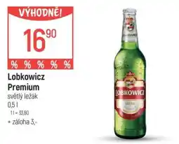 Globus Lobkowicz Premium světlý ležák nabídka