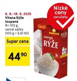 Tesco Vitana Rýže loupaná nabídka