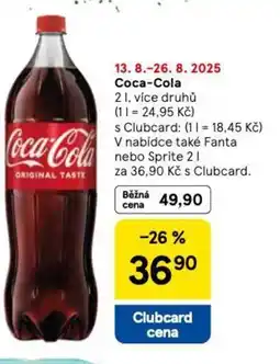 Tesco Coca-Cola nabídka