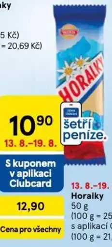 Tesco Horalky nabídka