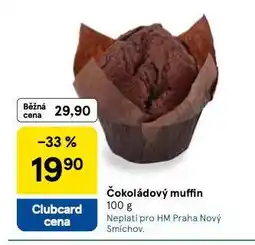 Tesco Čokoládový muffin nabídka