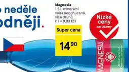 Tesco MAGNESIA nabídka