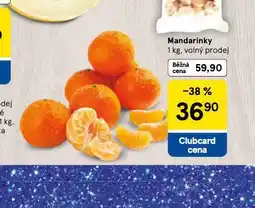 Tesco Mandarinky nabídka