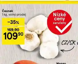 Tesco Česnek nabídka