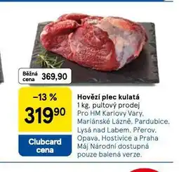 Tesco Hovězí plec kulatá nabídka