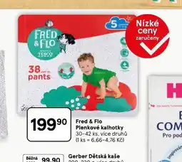 Tesco Fred & flo dětské pleny nabídka