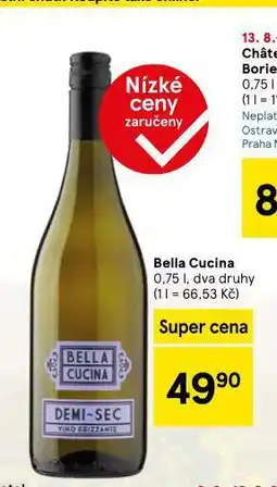 Tesco Bella cucuina nabídka