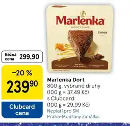 Tesco Marlenka Dort nabídka