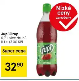 Tesco Jupí Sirup nabídka