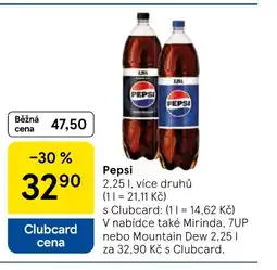 Tesco PEPSI nabídka