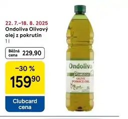 Tesco Ondoliva Olivový olej z pokrutin nabídka