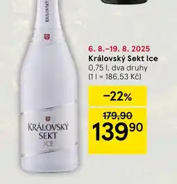 Tesco Královský Sekt Ice nabídka