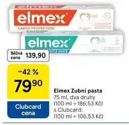 Tesco ELMEX Zubní pasta nabídka