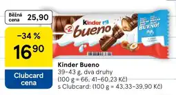 Tesco Kinder Bueno nabídka