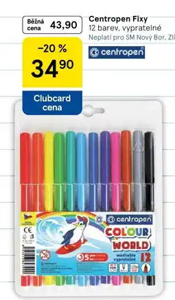Tesco Centropen Fixy nabídka