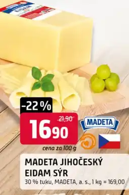 Trefa MADETA Jihočeský eidam sýr nabídka
