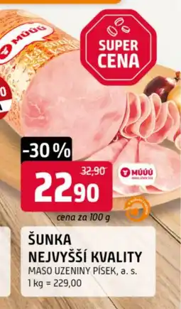 Trefa Šunka nejvyšší kvality nabídka