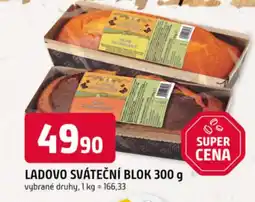 Trefa Ladovo sváteční blok nabídka