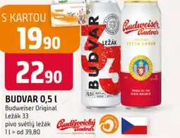 Trefa BUDVAR nabídka