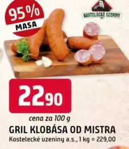 Trefa Gril klobása od mistra nabídka