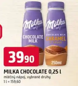 Trefa Milka chocolate nabídka