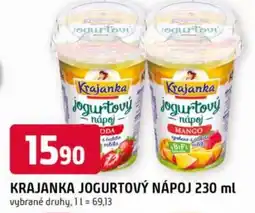 Trefa Krajanka Jogurtový nápoj nabídka