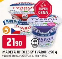 Trefa MADETA Jihočeský tvaroh nabídka
