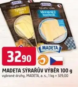Trefa MADETA Sýrařův výběr nabídka
