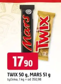 Trefa TWIX, MARS nabídka