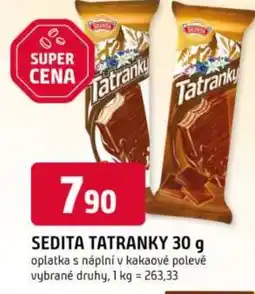 Trefa Sedita tatranky nabídka
