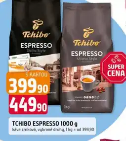 Trefa Tchibo espresso nabídka