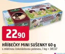 Trefa Hříbečky mini sušenky nabídka