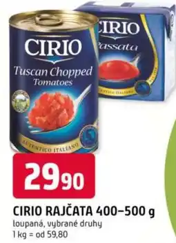 Trefa Cirio rajčata nabídka