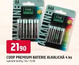 Trefa Coop premium baterie alkalická nabídka