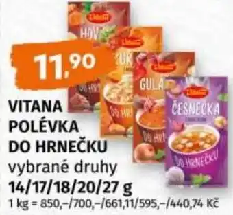 Trefa Vitana polévka do hrnečku nabídka