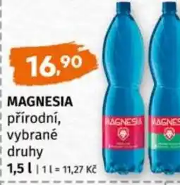 Trefa MAGNESIA přírodní nabídka