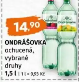 Trefa ONDRÁŠOVKA ochucená nabídka