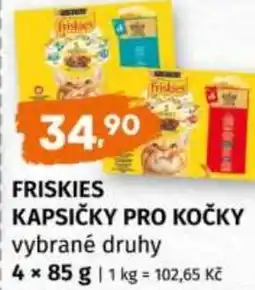 Trefa Friskies kapsičky pro kočky nabídka