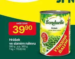 Hruška Hrášek ve slaném nálevu 580 g, p.p. 360 g nabídka