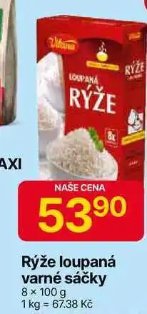 Hruška Vitana Rýže loupaná varné sáčky 8 × 100 g nabídka