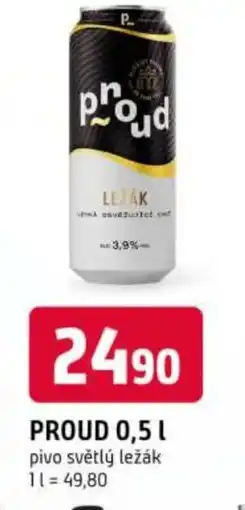 Trefa PROUD pivo světlý ležák nabídka