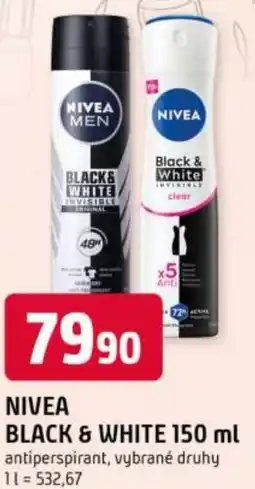 Trefa Nivea black & white nabídka