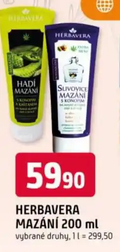 Trefa Herbavera mazání nabídka